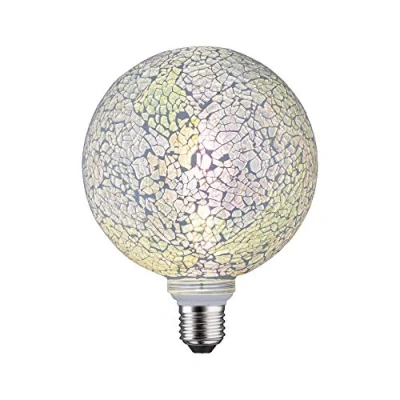 Image of Paulmann 28745 LED lamp Miracle Mosaic G125 Globe 5 watts dimmable White efficient Light Warm 2700 K E27