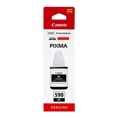 Image of Canon GI 590BK Ink Bottle Black 1603C001