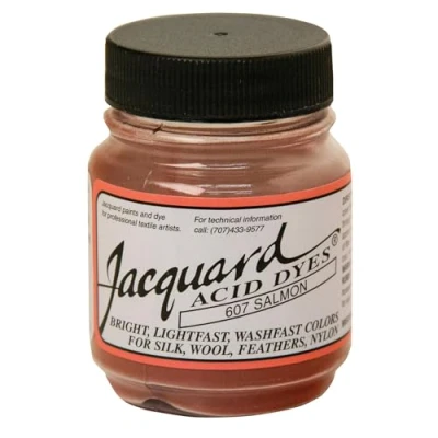 Image of Jacquard Products Salmon Acid Dyes, Acrylic, Multicolour, 5.08x5.08x6.35 cm