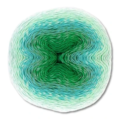 Image of Frida&#039;s Wollhaus Scheepjes 215 g Whirl Bobbel Gradient Yarn Crochet Knitting 38 Colours (775 Peppermint Patty Cake)