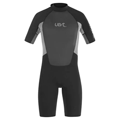 Image of Mens Blacktip Short Length Wetsuit WS1227 Black 3XL