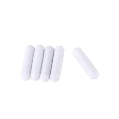 Image of 5Pcs Magnetic Stirrer Type C White PTFE Stir Bar Laboratory Flea Lab Spinner for Mixer(C7*30mm)