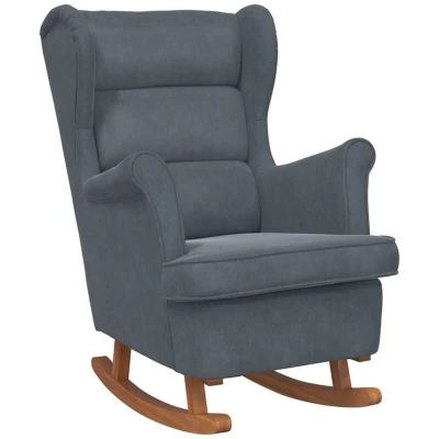 Image of vidaXL Rocking Chair 71 x 92 100 cm 100%polyester Plywood