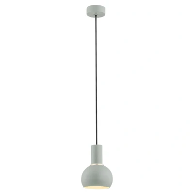 Image of Sines 14cm Dome Pendant Ceiling Light Siege Structure, Brass Elements