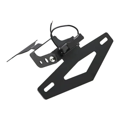 Image of Motorbike Tail Tidy For Triumph Trident660 Trident 660 Motorcycle Rear Mounting License Plate Bracket Adjustable Folding