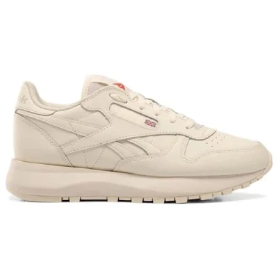 Image of Reebok Women&#039;s Classic Leather SP Sneaker, Chalk/Chalk/Bon, 4 UK