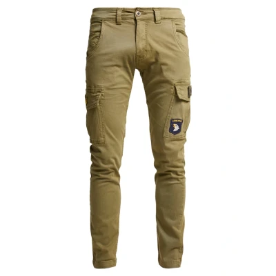 Image of Alpha Industries Petrol Patch Cargo trousers, Men&#039;s, Size: 30, Oliv