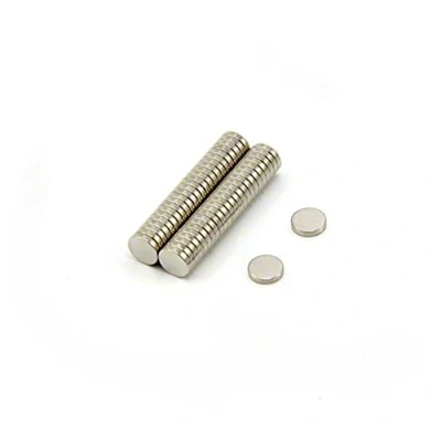 Image of N35 Neodymium Magnet for Arts, Crafts, Model Making, DIY, Hobbies and Packaging 5mm dia x 1mm thick 0.2kg Pull Pack of 50