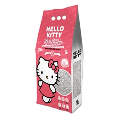 Image of HELLO KITTY Bentonite Baby Powder Cat Litter (5L (Pack of 1))