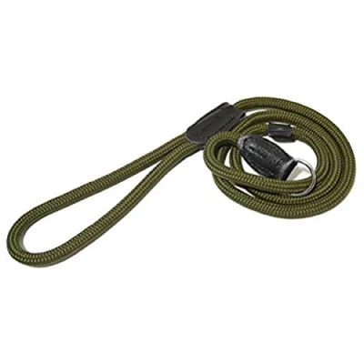 Image of Rosewood Rope Twist Slip Lead, Green