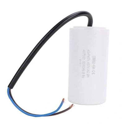 Image of 40uf CBB60 Capacitor, 450V ESR 0.2 50/60Hz Run Capacitor for Motor Air Compressor, Conditioners, Compressors and Motors