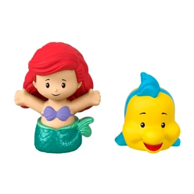 Image of Fisher Price Little People Princess Ariel and Flounder