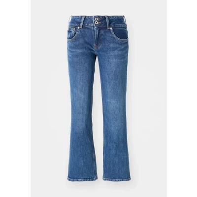 Image of Pepe JEANS Women&#039;s STRAIGHT LW, Blue (Denim EE3), 30W x 30L