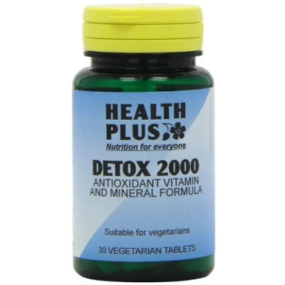 Image of Health Plus Detox 2000 One a day Multivitamin Supplement 30 Tablets