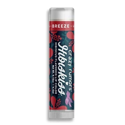 Image of Crazy Rumors &#039;Hibiskiss&#039; Breeze Soothing Lip Balm Stick for Dry Lips, 100% Natural and Vegan 4 g