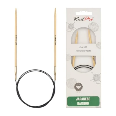 Image of KnitPro Bamboo circular needle 40cm 3.75mm 3pcs