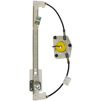 Image of 1Z0839461A Window regulator VALEO 850870 Left Rear electric without motor with comfort function SKODA: Octavia II Hatchback, 2 Combi
