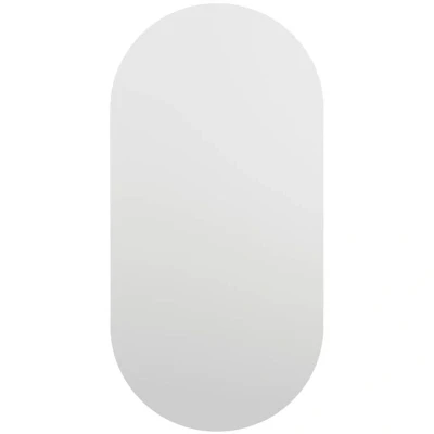 Image of vidaXL Frameless Glass Mirror Minimalistic and Versatile Perfect for Bedroom, Living Room, Dressing Room Increases Space Brightness Clear Reflection Easy to Assemble’