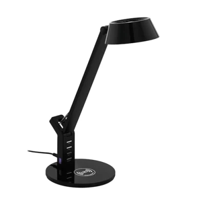 Image of EGLO Banderalo LED table lamp CCT dimmer QI black