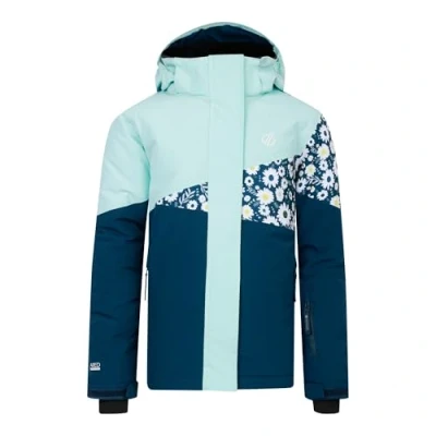 Image of Dare 2b Kids Water repellent Humour Iii Ski Jacket Moonlight Denim Daisy Print, Size: 13 Years