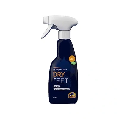 Image of Cavalor Dry Feet Effective Natural New Formula 250 ml for Hoof Sole and Jet Prevents Moisture Dirt Rot