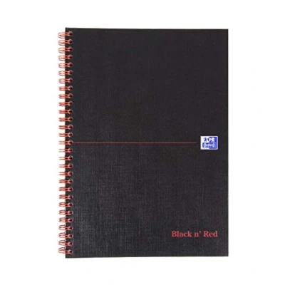 Image of Oxford 400099450 B5 Ruled Wire Bound Notebook (Pack of 5)