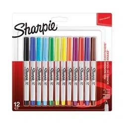 Image of Sharpie Ultra Fine Marker Assorted (12 Pack) S0941891