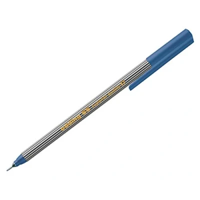 Image of Edding 55 Fineliner FINEPEN (0.3 mm Steel Blue