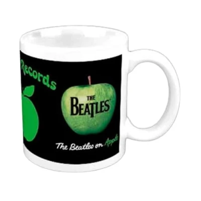Image of The Beatles Apple Logo Ceramic Coffee Mug 11oz