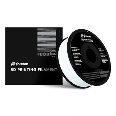 Image of Phrozen High Speed PLA Filament (1kg) 3D Printing Material for Most FDM Printers Dimensional Accuracy +/ 0.03mm 1.75mm Spool (2.2lbs) White