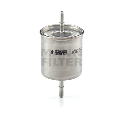 Image of 30620512 Fuel Filter MANN WK 822/2 In Line 8mm VOLVO: C70 I Convertible, XC90 I, V70 2