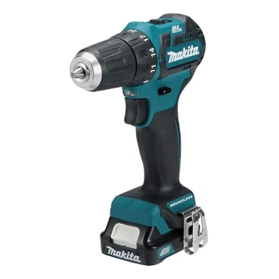 Image of Makita DF332DSAJ 12V Max Li Ion CXT Brushless Drill Driver Complete with 2 x 2.0 Ah Batteries and Charger Supplied in A Makpac Case