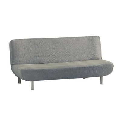 Image of Eysa Aquiles Bi Elastic Clic Clac Sofa Cover 3 Seats, Polyester Cotton, grey, 37 x 29 9 cm