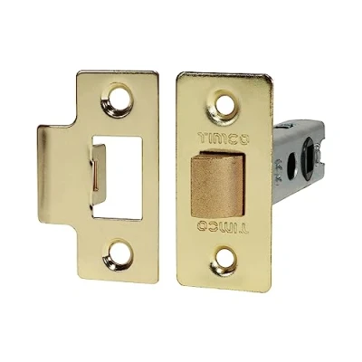 Image of Timco Economy Tubular Latch Electro Brass (Size 79.5 case / 57.5 Backset 1 Each)