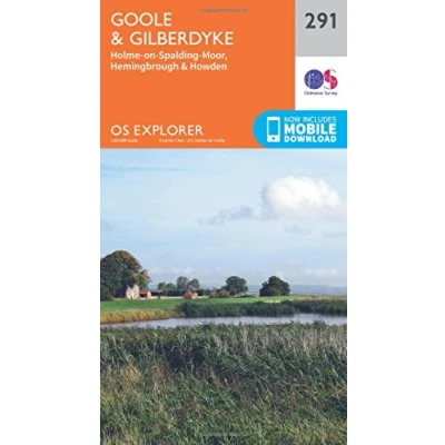 Image of Explorer 291 Goole &amp; Gilberdyke Map With Digital Version