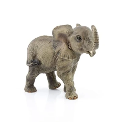 Image of lesser and pavey LP07252 Figure Standing Calf 1 Piece 8x14x12 cm Accessory, Elephant, Multicolord, One Size