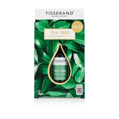 Image of Tisserand Aromatherapy ,Cleansing Tea Tree Ethically Harvested Essential Oil ,Massage Oil, , Skin For Diffuser ,100% Pure 9ml
