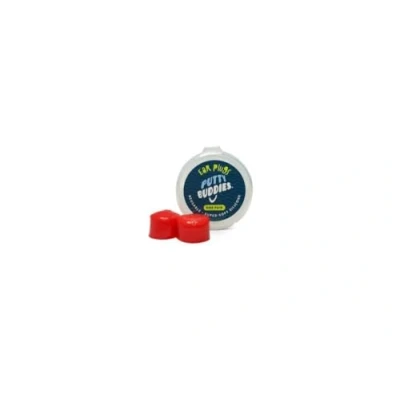 Image of Putty Buddies, Soft Silicone Ear Plugs, 1 Pair Red
