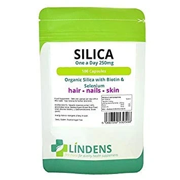 Image of Silica 250mg Double Pack 200 Capsules 1 a Day from Bamboo w/Selenium &amp; Biotin