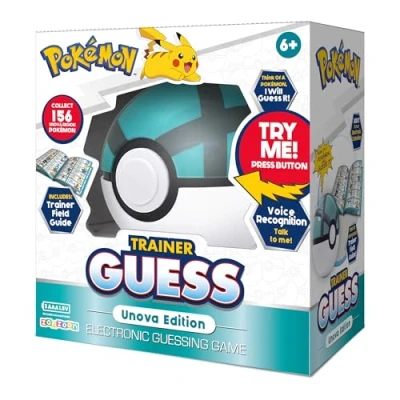 Image of Pokémon Trainer GUESS Unova Edition. Electronic voice recognition guessing game! and COLLECT 156 Iconic
