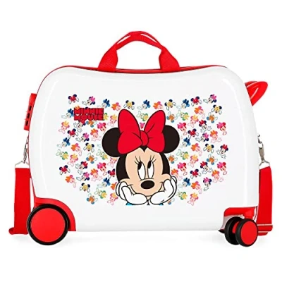 Image of Disney Minnie Diva Children&#039;s Suitcase Multicoloured 50 x 39 20 cm Rigid ABS Side Combination Lock 34L 1.8 kg 4 Wheels Hand Luggage, Multicoloured,