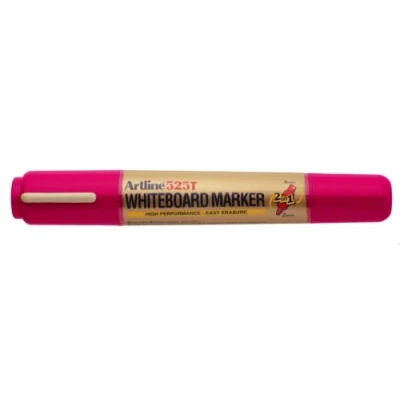 Image of Artline Ek 525t Twin Tip Whiteboard Marker Pink