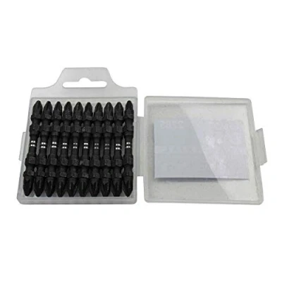 Image of US PRO INDUSTRIAL 10PK PZ2 65MM Double End Impact Torsion Screwdriver Bits 2285