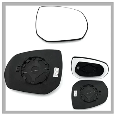 Image of Fits Citroen C3 Picasso From 2009 to 2018 Heated Clip on Wing Mirror With Base LEFT HAND (UK Passenger Side)