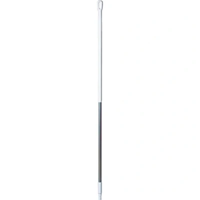 Image of Vikan 29375 Aluminium Handle, White, 31mm Diameter, 1510mm Length