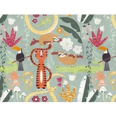 Image of Metropolitan Stories Mural Jungle Jive 38303 1