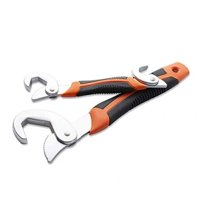 Image of FINDER BS192265P Portable Adjustable Quick Snap&#039;n Grip 9 32mm Universal Wrench Set 2pcs