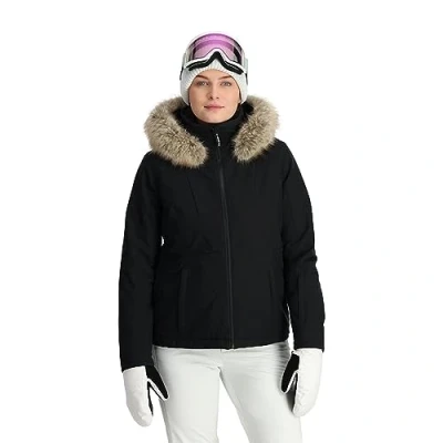 Image of Spyder Women&#039;s Vida Insulated Ski Jacket, Black, 10