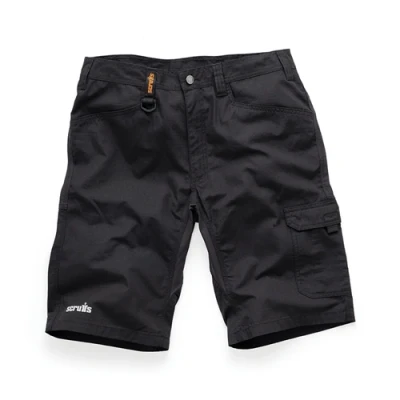 Image of Scruffs Trade Flex Shorts Black 30&quot; W