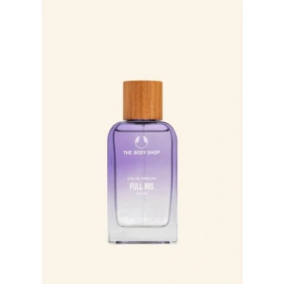 Image of The Body Shop Full Iris 75ml Unisex Eau de Parfum Vegan Soft Woody Floral Scent
